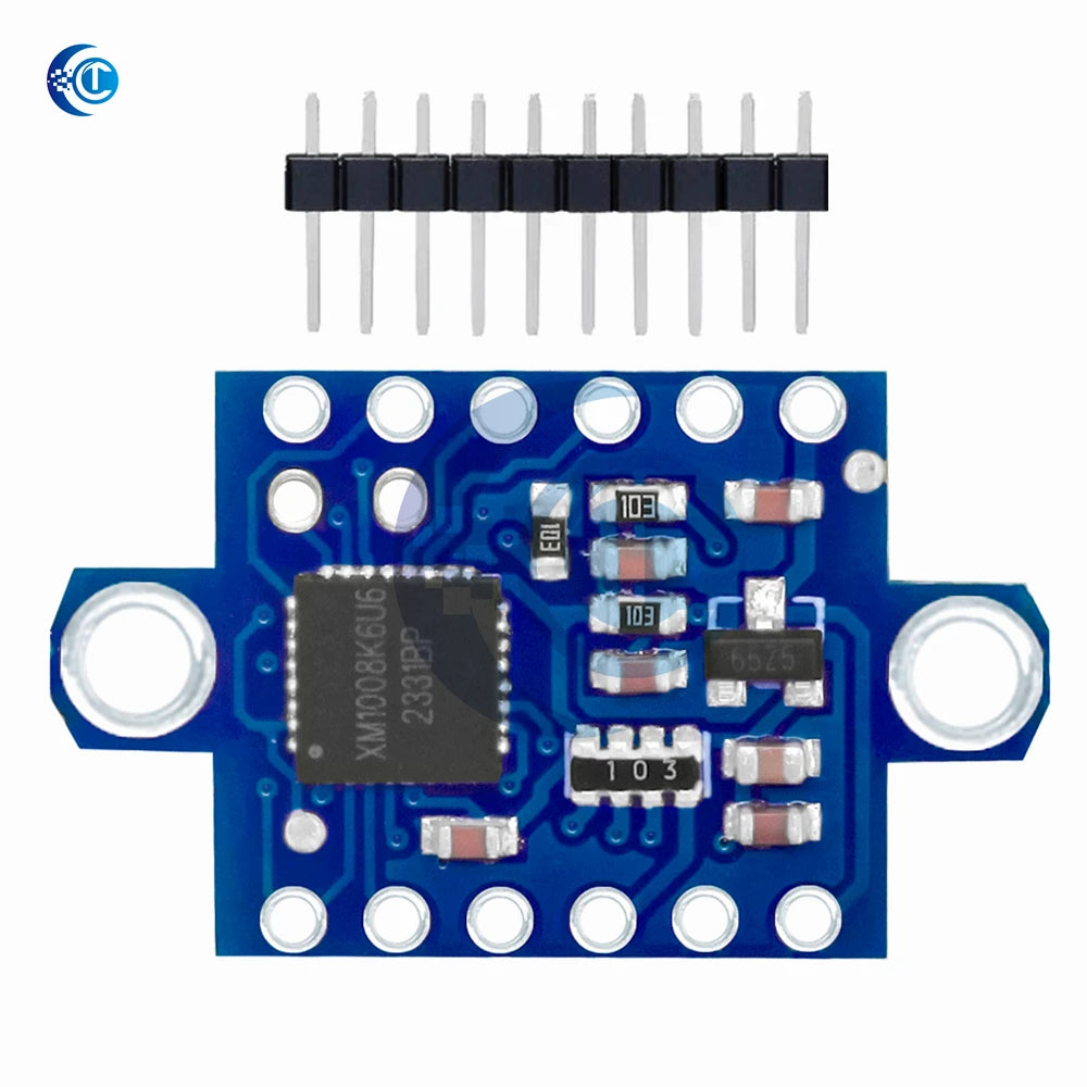 GY-53 VL53L0X High Precision ToF Laser Distance Sensor, 3V-5V Wide Voltage Module Compatible with for Arduino Projects