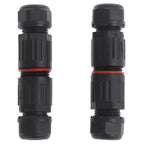 2 Pin 3 Pin Outdoor Plug Socket Straight Quick Screw Connection IP68 Industrial Electrical Waterproof Wire Cable Connector