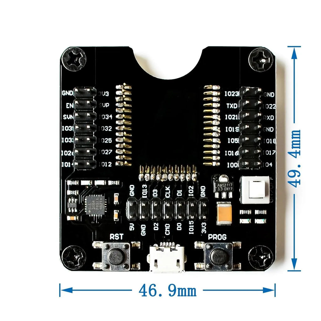 ESP8266 ESP-32 ESP32-WROVER Development Board Test Programmer Socket Downloader for ESP-01 ESP-12F ESP-07S ESP-12S ESP32