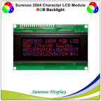 Surenoo Larger 204 20X4 2004 Character LCD Module Display Screen LCM Blue Yellow Green FSTN White LED Backlight English Japanese