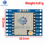 433MHZ SX1278 LoRa Module 433M 10KM Ra-02 Wireless Spread Spectrum Transmission Board 2.4G IPX Antenna for Smart Home