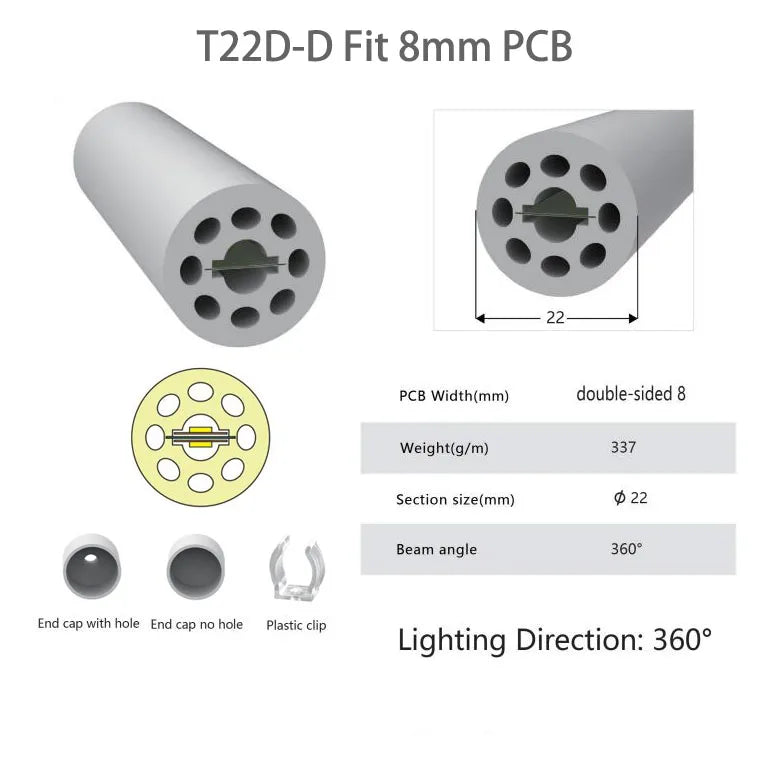 WS2812B WS2815 Neon Silica Gel Tube IP67 Waterproof Outdoor For WS2811 WS2813 SK6812 5050 Addressable RGB LED Strip