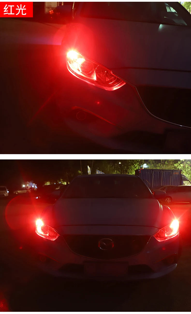 2x W5W T10 LED CANBUS No Error 5W5 12V 10W 950Lm Super Bright Car Interior Side Light 194 3030 SMD Auto Bulb White Amber Red