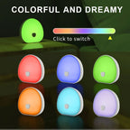 New White Noise Night Light with 7 Color Ambient Lights and 10 Soothing White Noise Sounds for Christmas Gift Bedroom Use