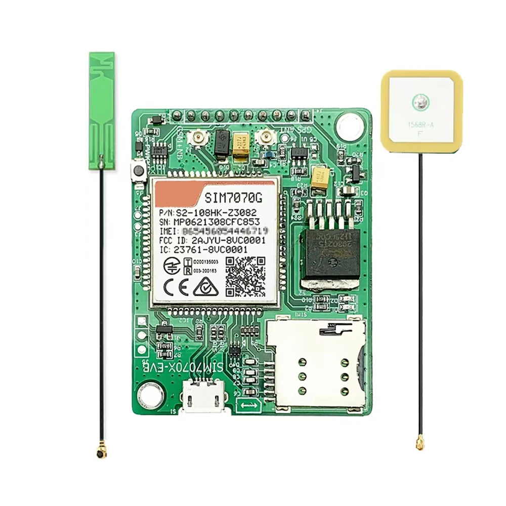 SIM7070G Breakout board CAT-M NB-IoT GPRS Module Compatible With SIM7000/SIM800F/SIM900 CAT-M CAT-NB GSM/GPRS Band