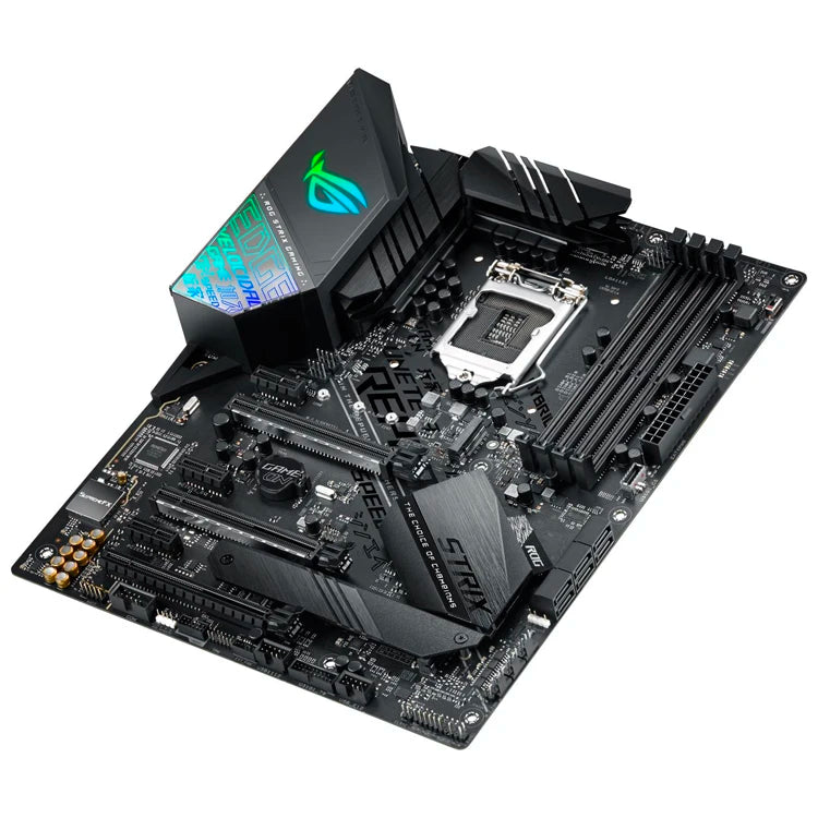 LGA 1151 Asus ROG STRIX Z390-F GAMING Motherboard DDR4 Intel 8th 9th-Gen I9 I7 I5 I3 128GB RGB CrossFireX Z390