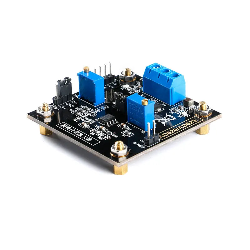 AD623 Instrumentation Amplifier Module Numerically Controlled MCP41100 Gain-Adjustable Differential Amplifier Module