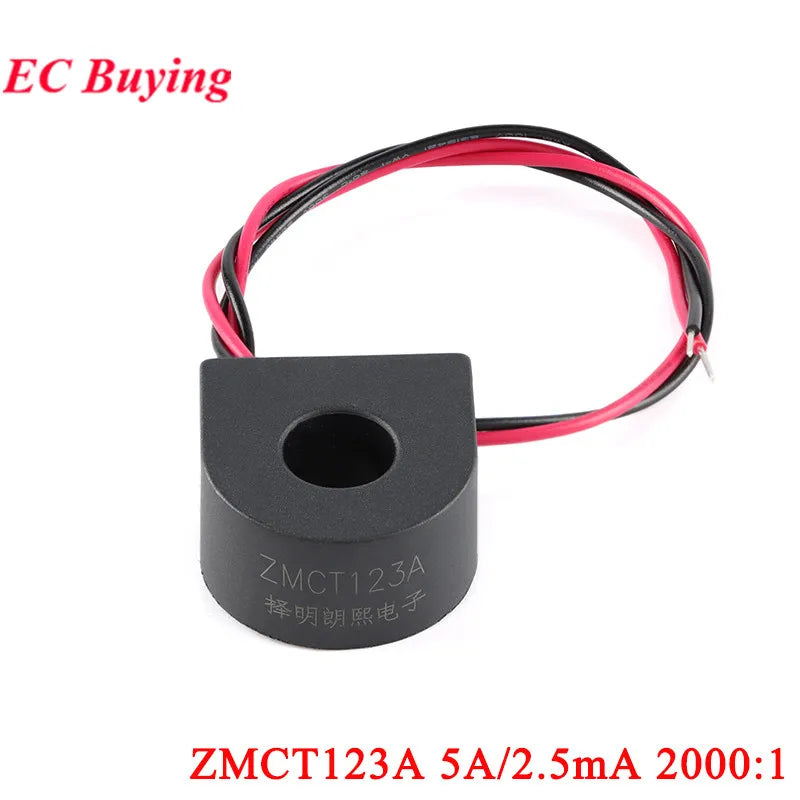 5Pcs/1pc ZMCT102 ZMCT123 ZMCT103E ZMCT116 ZMCT104 ZMCT118G ZMCT204A ZMCT205D ZMCT350B Class A B C Precision Current Transformer