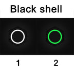 16/19/22mm Two Color Waterproof Metal Push Button Switch LED Light Momentary Latching Car Engine Switch 5V 12V 24V 220V Red Blue
