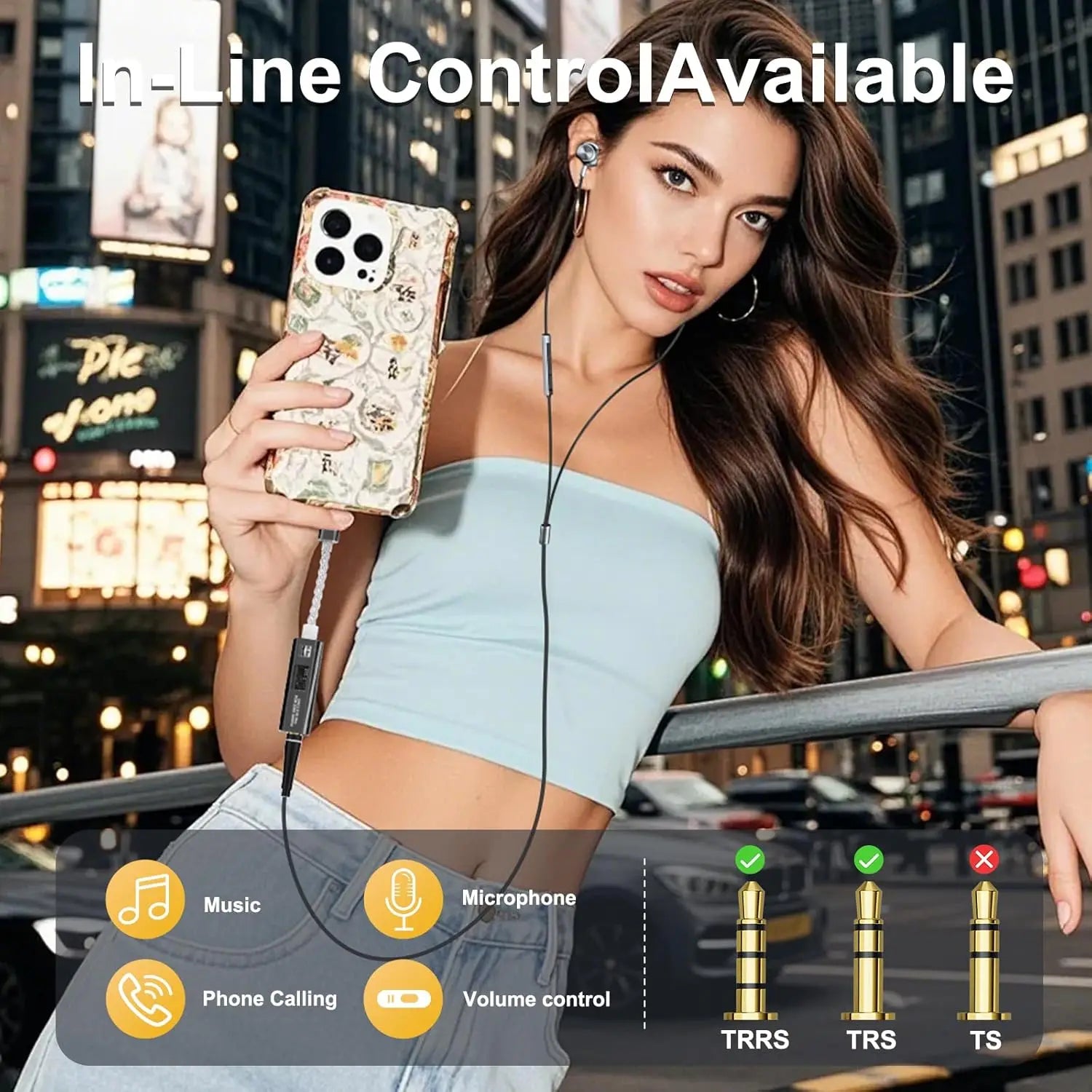 USB-C to 3.5mm Audio Adapter Headphone Amplifier DAC HiFi 32b/384kHz with CX31993 MAX97220 Dual Chip for Android iPhone iPad PC