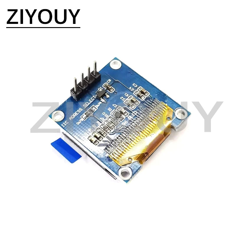 1PCS 0.96 OLED Display Screen Module I2C IIC 128x64 SS-D-1306 3.3V-5V Blue/blue Yellow/White for Arduino ESP32 ESP8266