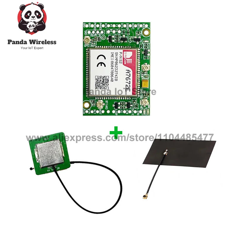 1Pcs SIM7670 SIM7672 A7670 A7672 A7676 SIM7070 SIM7000 Series LTE 4G Core Board CAT1+BT+GNSS(Optional) With kits