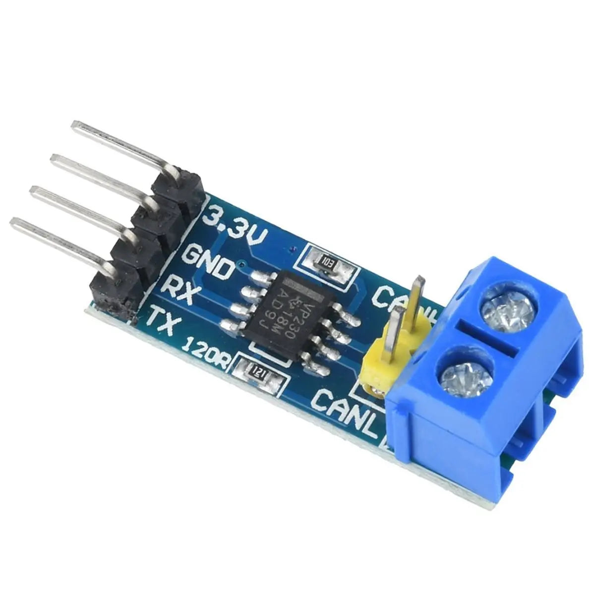 -[T982C Digital]SN65HVD230 VP230 CAN Board CAN Network Transceiver Evaluation Development Module for Controller Board DC3V-3.6V