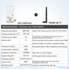 LoRa Module USB Interface 230/400/900MHz EBYTE E22-230/400/900T22U 22dBm With Antenna RSSI LBT 5KM DIP Module