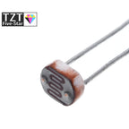 50PCS  LDR Photo Light Sensitive Resistor Photoelectric Photoresistor 5528 GL5528 5537 5506 5516 5539 5549 For Arduino