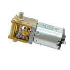 Mini N20 Dual Shaft Gear Motor DC 3V 3.7V 5V 850RPM D-Shaft Large Torque Micro Turbo Worm Full Metal Gear Box Reduction Motor