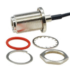 1PCS RG-178 N Female Panel 4 Holes to U.FL IPX-1 Female Connector RG178 Cable N to IPX RF Coaxial Extension Jumper 5CM-1M