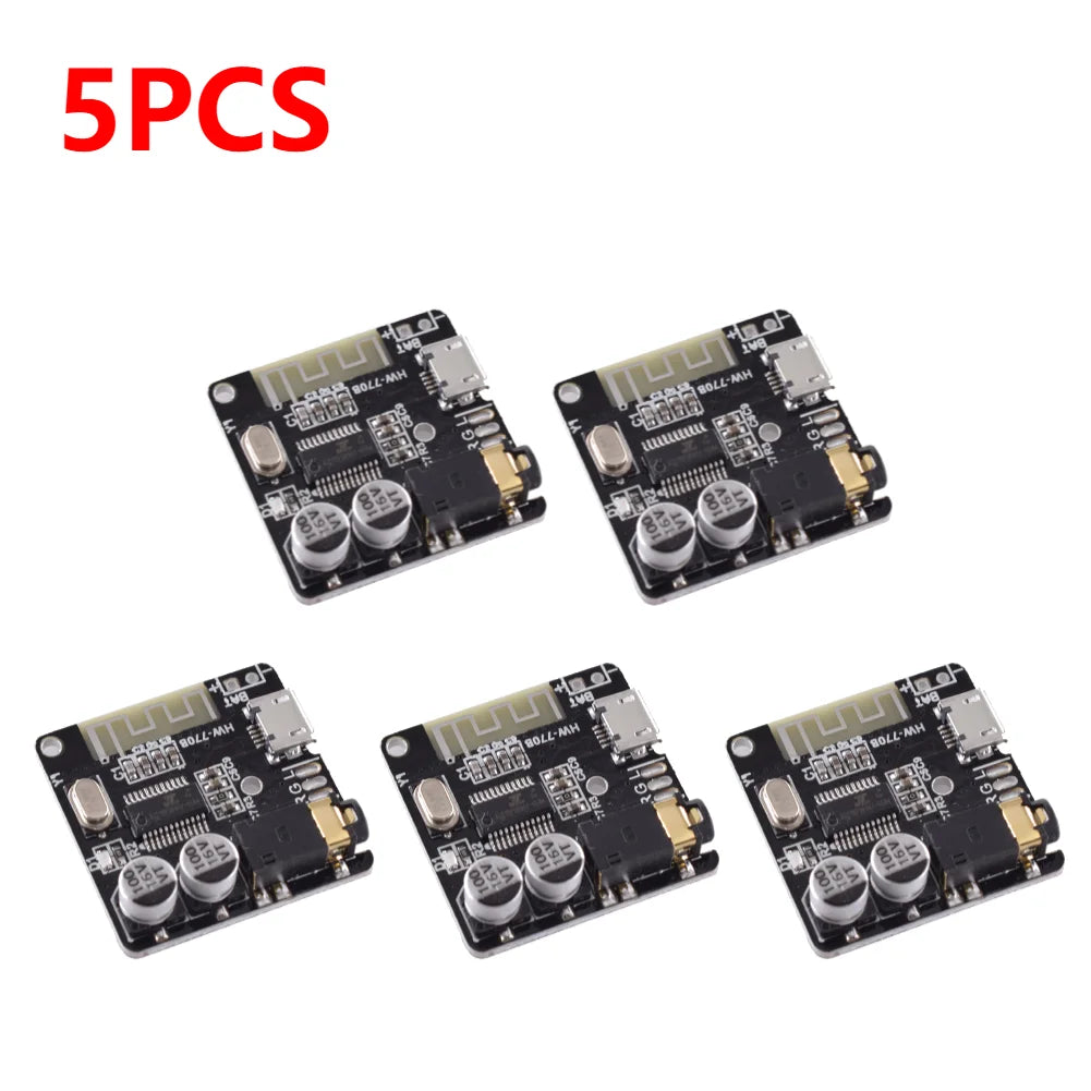 20-1pcs VHM-314 Audio Receiver Board Bluetooth MP3 Lossless Decoder Board WiFi Stereo Music Module 3.7-5V 3.5mm Audio Aux