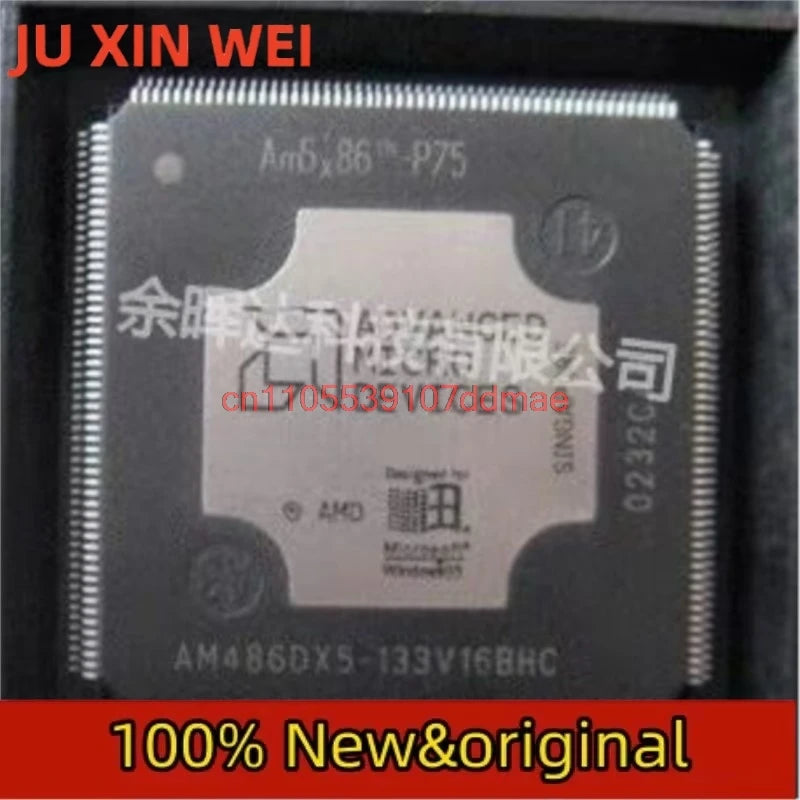 2PCS New AM486DX5-133W16BHC  QFP208 Microprocessor chip IC