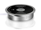 QI 3 in 1 Wireless Charger Buld in With Type-C USB Ports Quick Wireless Embedded Charger for iPhone 11 13 Airpods Xiaomi