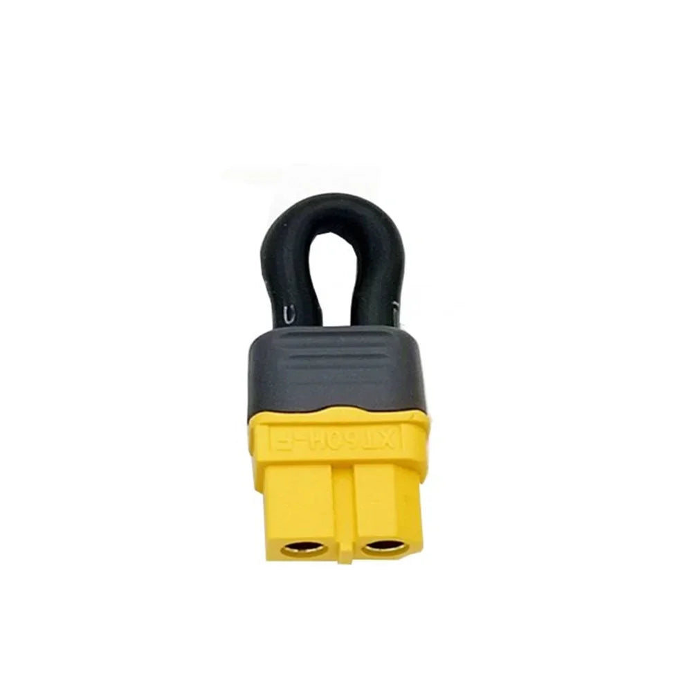 HPXGRC 1Pcs T Deans XT30 XT60 XT90 XT90S EC3 EC5 TRX JR MPX Plug for Bind Plug Loop Connector Short Circut Battery Jumper Cable