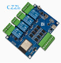 ESP32 Modbus RTU four-way relay module RS485 development board MODBUS protocol four-way optocoupler
