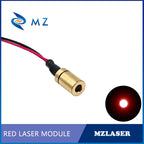 Compact Red Dot Laser Diode Module 650nm D6mm 0.5mW 1mW 5mW 10mW 3V Industrial Grade Spot Laser for Positioning Professional Use