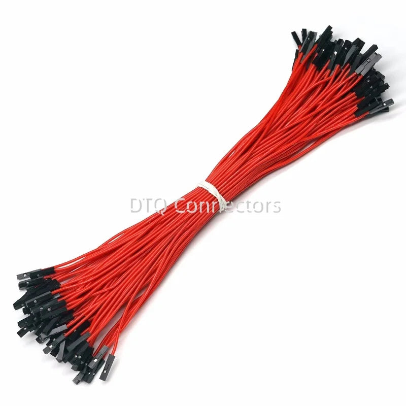 20PCS 1Pin Dupont Jumper Wire Line  2.54mm Male Female Electronic Cable For Arduino DIY Red Yellow Green Yellow Blue Black