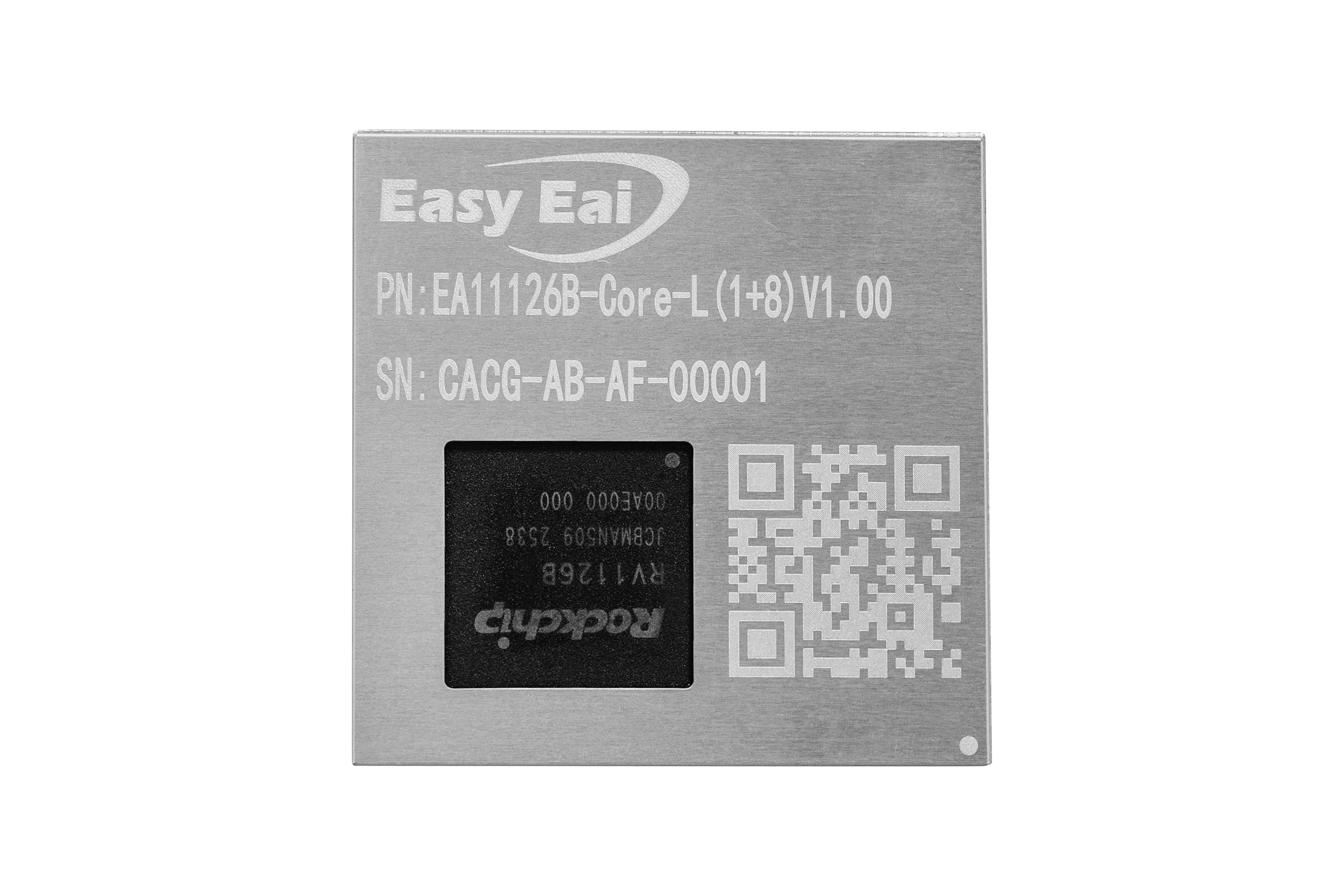 3 TOPS NPU AI Core Module, EASY EAI PI2 RV1126B LGA Package Core Board, Quad-Core A53 ARM Processor, 4K Vision Embedded Hardware