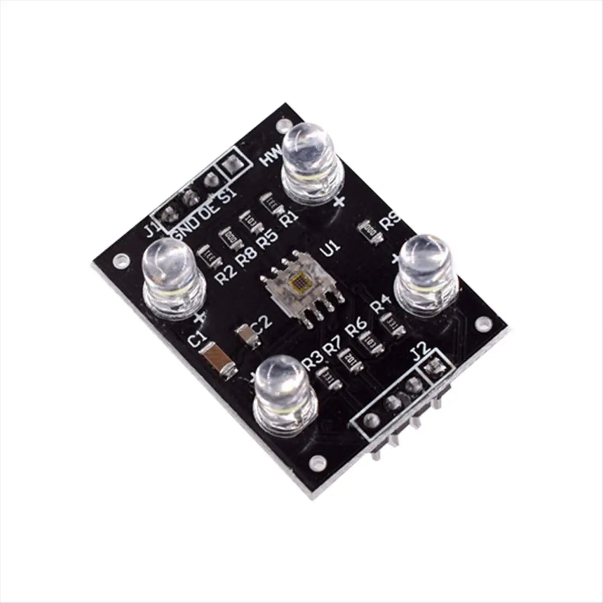 N05R 1PCS Color Recognition Sensor TCS230 TCS3200 Color Sensor Color Recognition Module for DIY Module DC 3-5V Input