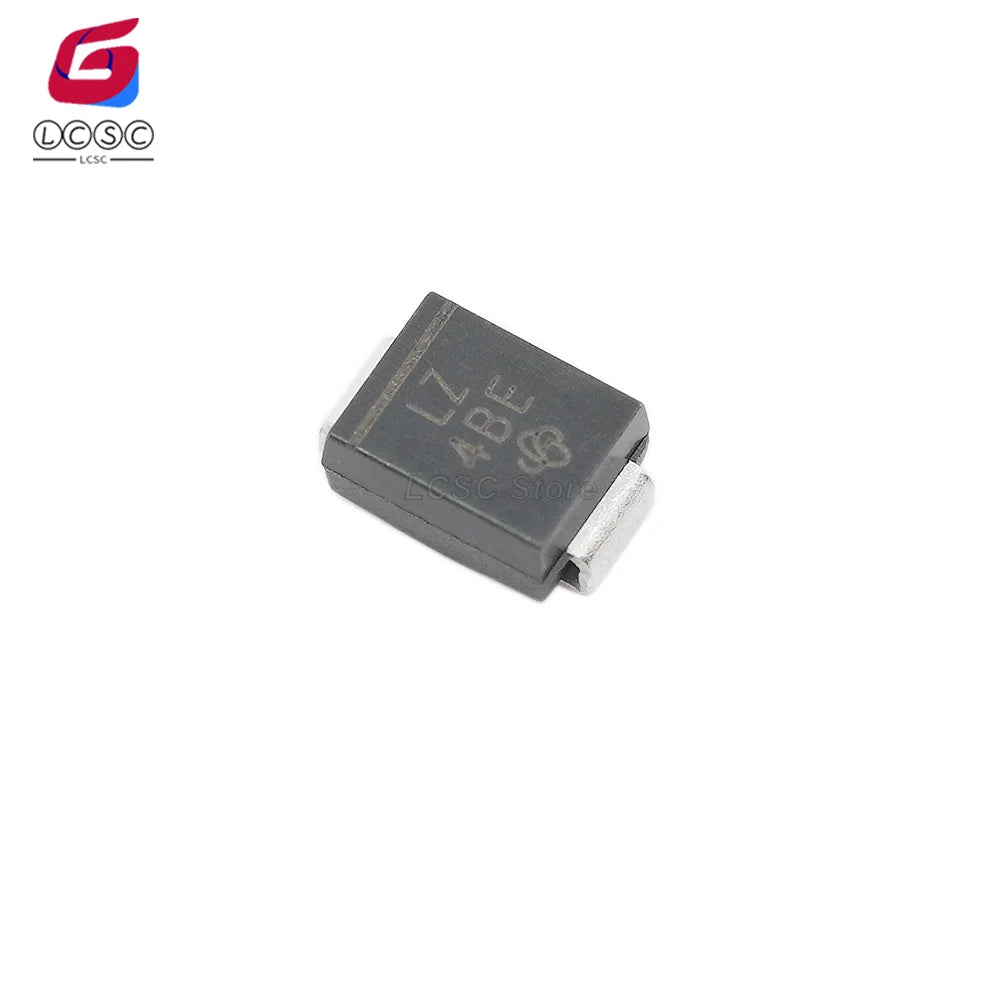 20-100Pcs Original SMBJ24A-E3/52 SMB(DO-214AA)Transient Voltage Suppressors 24V 15.4A 600W TVS ESD Surge Protection Diode LZ