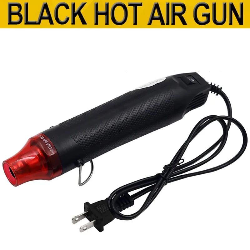 Mini Heat Gun Portable Mini Handheld Hot Air Gun for DIY Shrink Wrapping PVC Drying Paint Embossing, DIY Acrylic Resin Craft