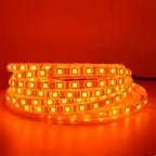 LED Strip Light 600nm True Orange SMD 5050 3528 Strip Ribbon Diode Tape Rope Lights 1m/5m 12V Flexible Strip String Lamp