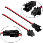 5-50 Pairs Male/Female JST SM Connector 15cm 2Pin 3Pin 4Pin 5Pin 6Pin Wire Cable For WS2812B SK6812 WS2811 RGBW LED Strip Driver