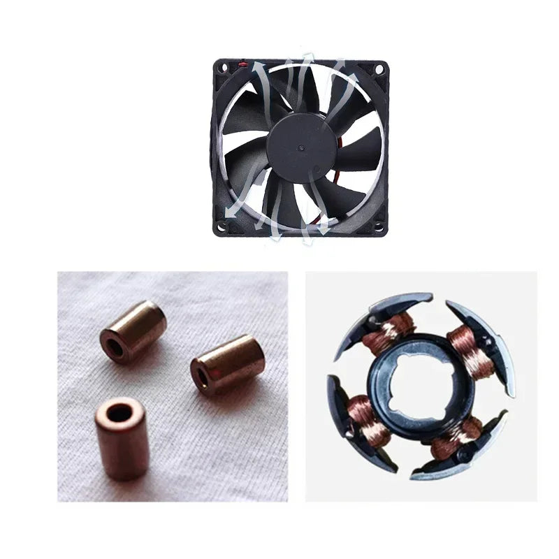 Sleeve Bearing Industrial Cooling Fans with Brushless Motor Mini Quiet Computer Accessories Ventilador DC 12v 120mm 80mm 40mm