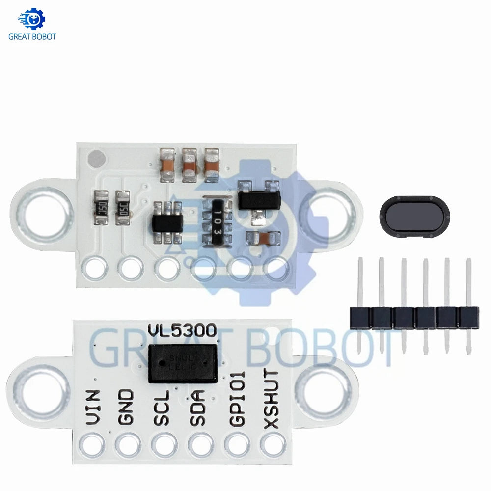 VI5300 Laser Ranging Sensor Module 4m Ranging instead of VL53L0X VL53L1X with cover sheet for  arduino