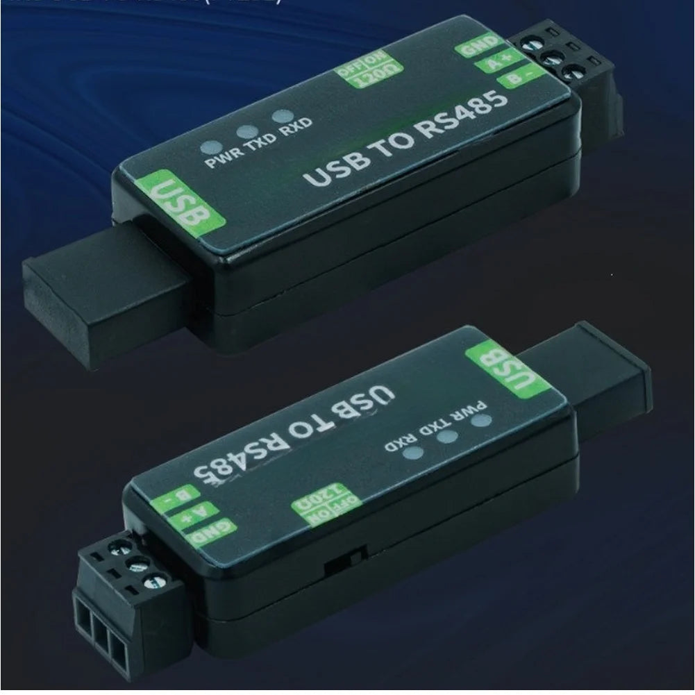 USB To For RS485 Converter CH343G Serial Adapter With LED Indicator Terminal Resistor For 3D Printing Data Collection Automation