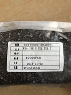 100Pcs/RH3.5 × 1.5 × 1.3 piercing ferrite core, nickel-zinc ferrite hollow magnetic beads anti-interference magnetic new