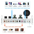 Douk Audio P1PLUS HIFI Valve Tube Preamp with Bluetooth / USB / Coaxial / Optical IN Headphone Amp DSD256