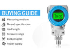 EX Proof Waterproof Outdoor Pressure Transmitter -0.1-60Mpa to 4-20mA 0-10V RS485 4-20MA HART M20*1.5 Digital Pressure Sensor