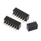 10pcs 2.0mm PH6.35 Straight /Right Angle/SMTFemale Header Double Row 2X2-40P PC2.8 Gold-plate PCB Pin Socket Connector