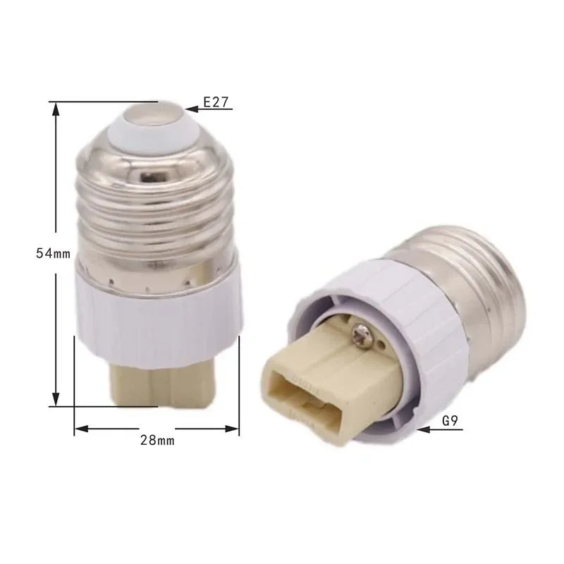 1PCS Bulb Converter E27 Male to E40/MR16 G4/ G9  Female Lamp Socket Bulb Base For Indoor Lighting Bulb Extend Adapter