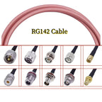 RG142 Double Shielded RF Connector SMA Male to Female N Male /BNC/TNC/UHF Adapter Cable Coaxial Jumper Pigtail Extension Cord