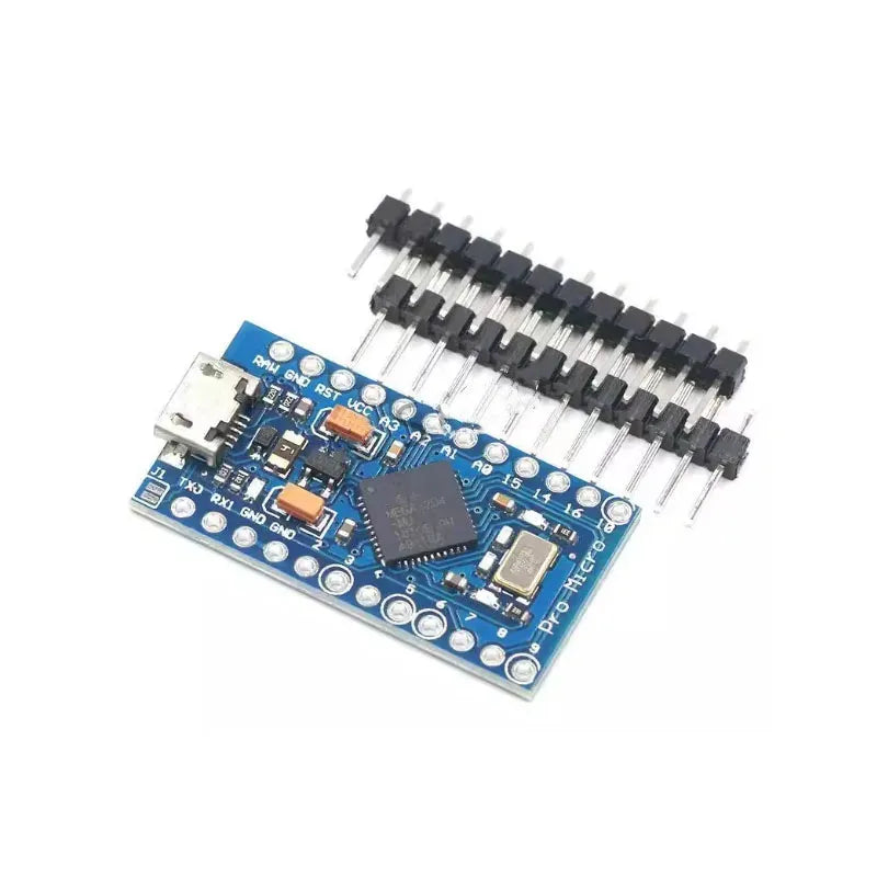 New Pro Micro for arduino Module with 2 row pin header For Leonardo in stock . best quality ATmega32U4 5V/16MHz