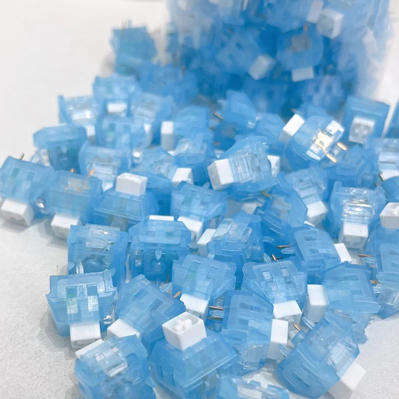 Kailh Arctic Fox Box Switch Computer Mechanical Gaming Keyboard 5 Pins Tactile Clicky Switches Hot Swap RGB SMD for VGN Kit