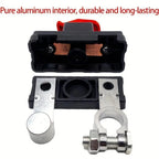 Car Battery Cut Off Switch 12V/24V ﻿Disconnect Automatic Circuit Breaker Anti-Power Off Leakage Protector Universal Auto Parts