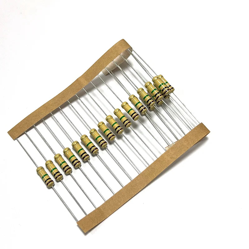 20pcs 1W Carbon Film Resistor 5% 1M 1.2M 1.5M 2M 3M 1 1.2 1.5 2 3 Mohm 0.1R--10M