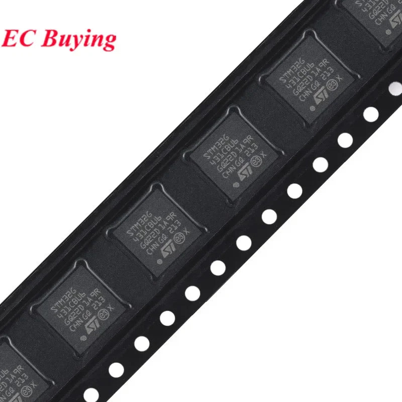 5Pcs/1pc STM32G431CBU6 STM32G431 STM32G 431CBU6 STM32 32G431CB UFQFPN-48 ARM Cortex-M4 32-bit Microcontroller MCU Chip IC