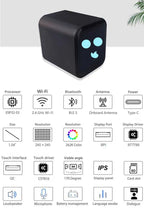 ESP32-S3 DeepSeek AI Chat Box 1.54 Inch LCD N16R8 Development Board Display Screen Voice Intercom Robot Electronic Clock