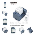 GEYA GSP9 DC Surge Protector PV SPD 600V 1000V 20KA 40KA SPD 2P 3P Surge Protective Device Lightning Protection